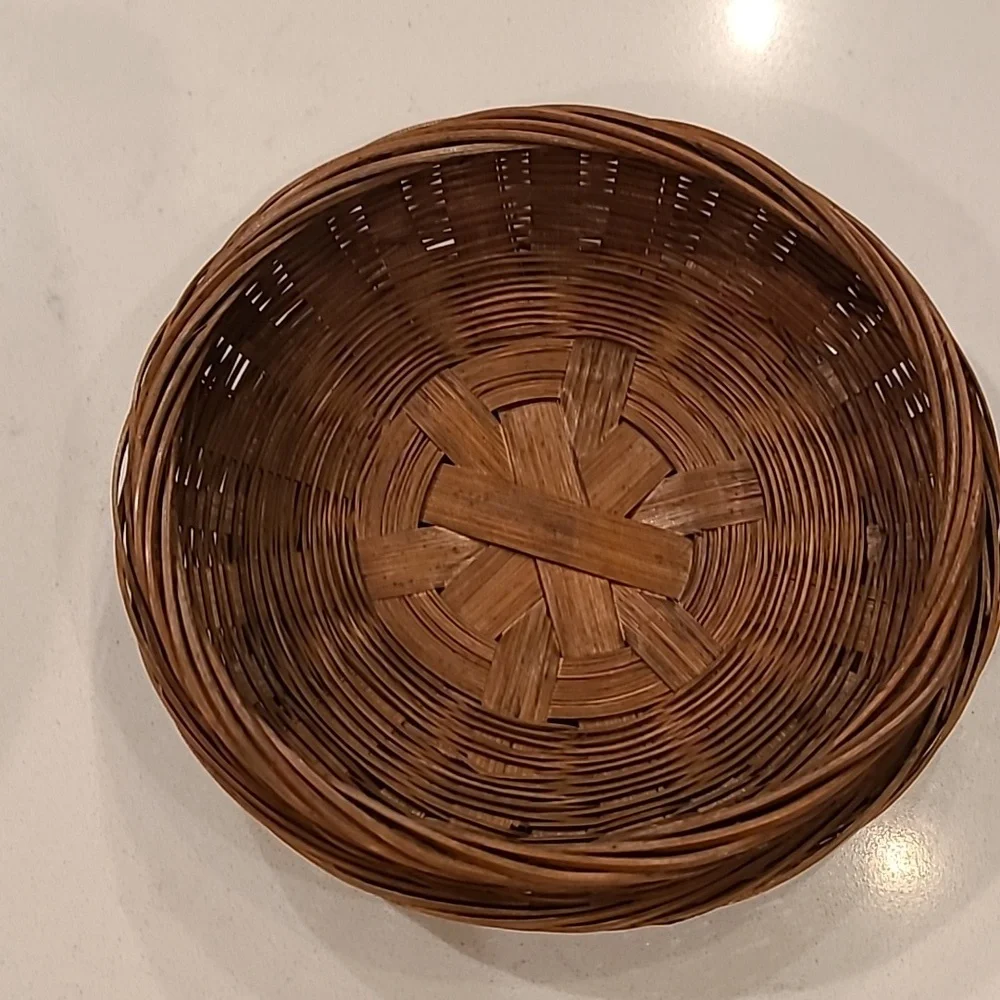 Handwoven Japanese Sewing Basket